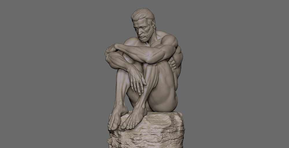 SITTING MALE GRAB 06