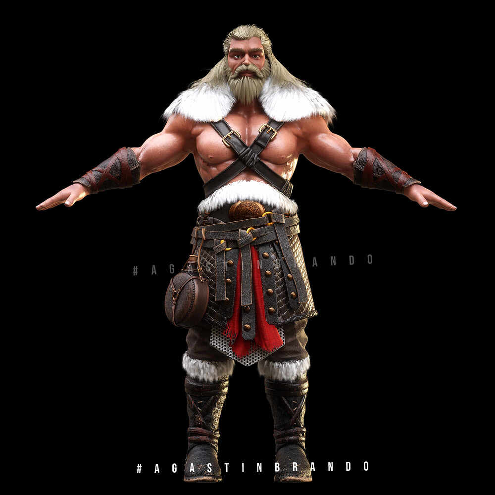 CHARACTER 3D MODELING  3DPRINT 03 Hardsurface 3d mdoeling AAA GAME MODELING SERVICES 02 #gameassets 3Dgame weapon Axe model lowpoly 01 Viking character designvikingdesign  01