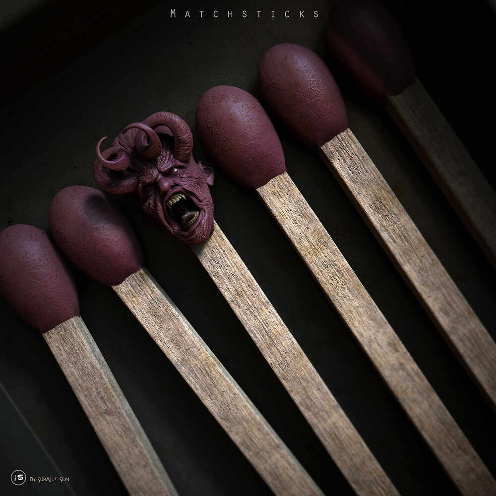 Matchsticks_Digital Sculpture_Surajit Sen_March2023 copy