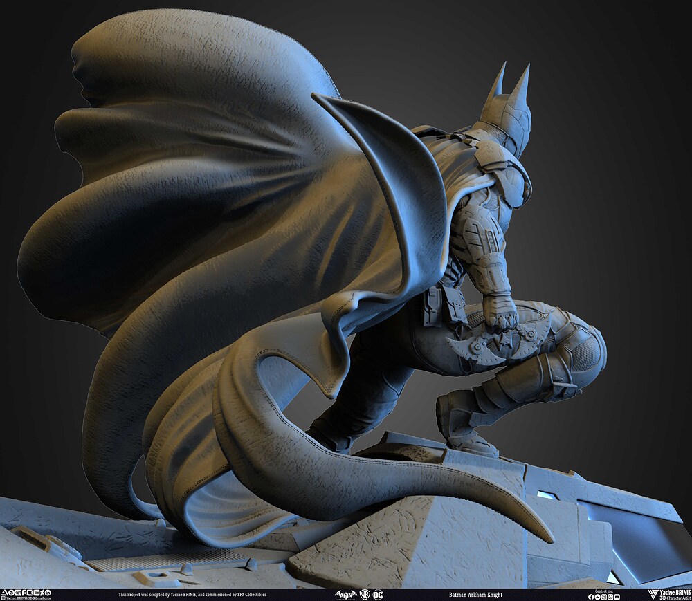 Batman Arkham Knight Worner Bros Vol 03 Sculpted by Yacine BRINIS 018