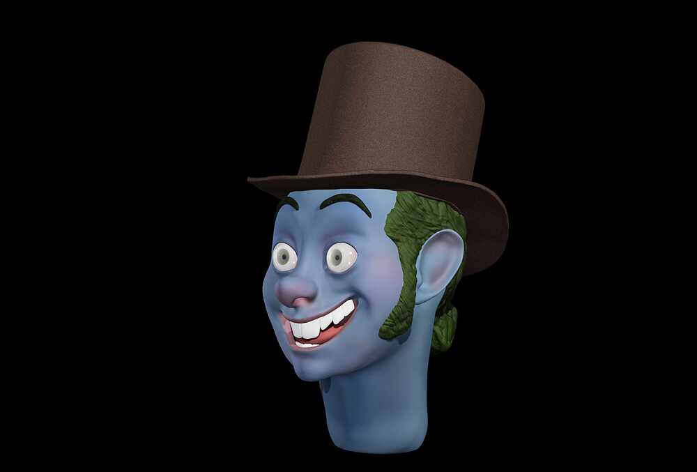 Bleu man