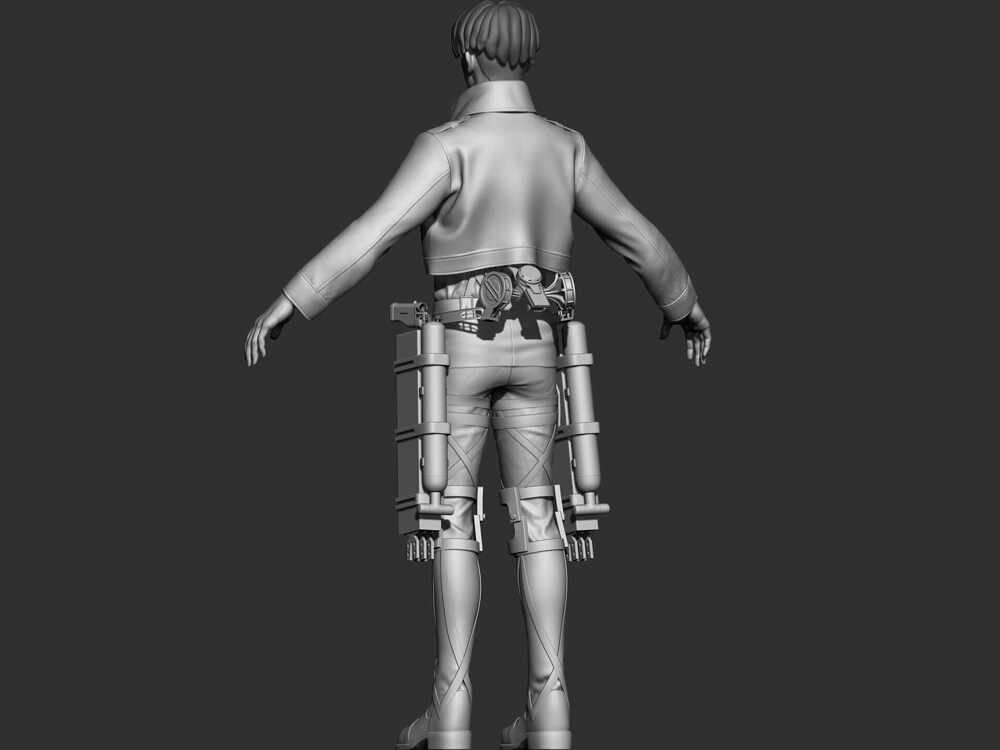 Levi zbrush 5