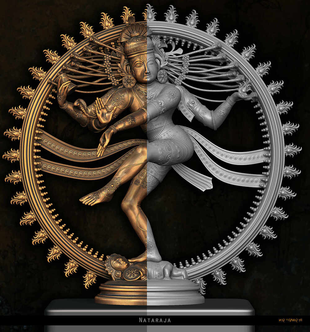 Nataraja_Digital_Sculpture_SurajitSen_Aug2023_WIPA