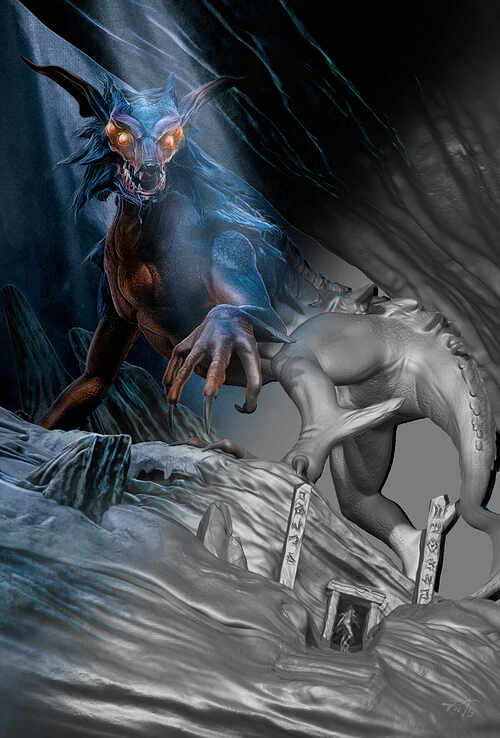 MountainBeastIllustration1920Grey