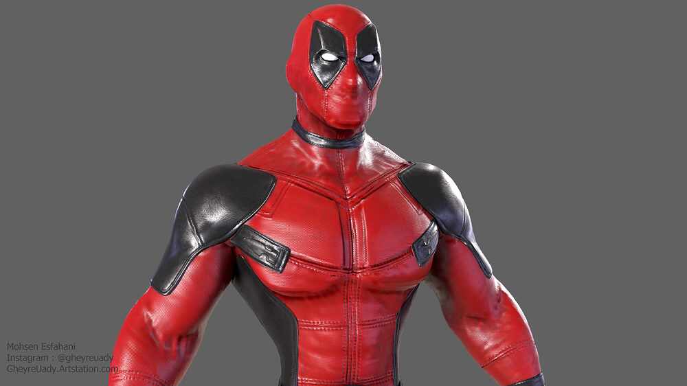 Deadpool Stylized_Marmoset_GheyreUady_5PS1