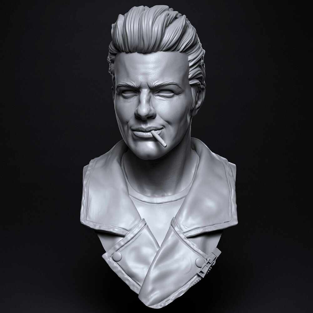 Young man Front