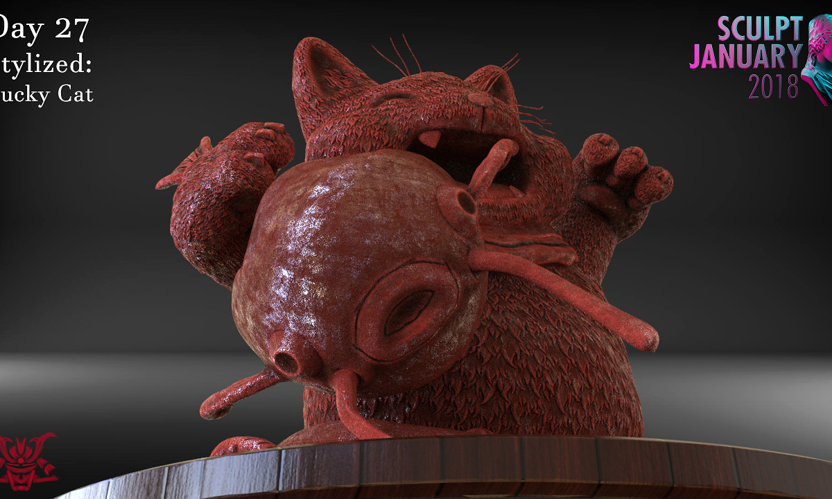 Day 27 Lucky Cat Render 02.jpg