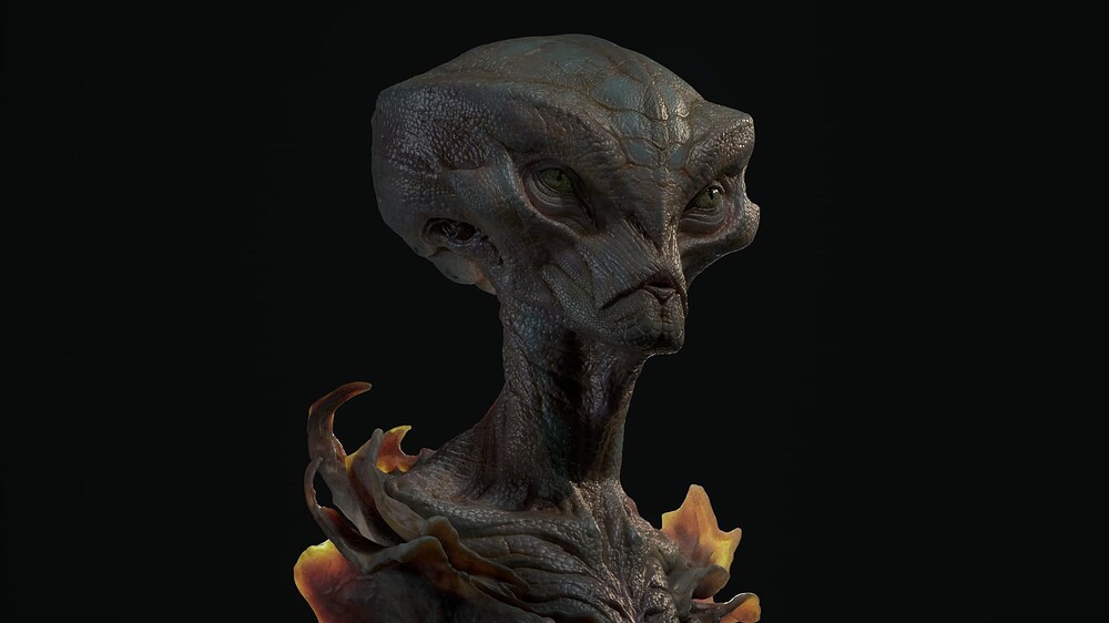 reptilianbust