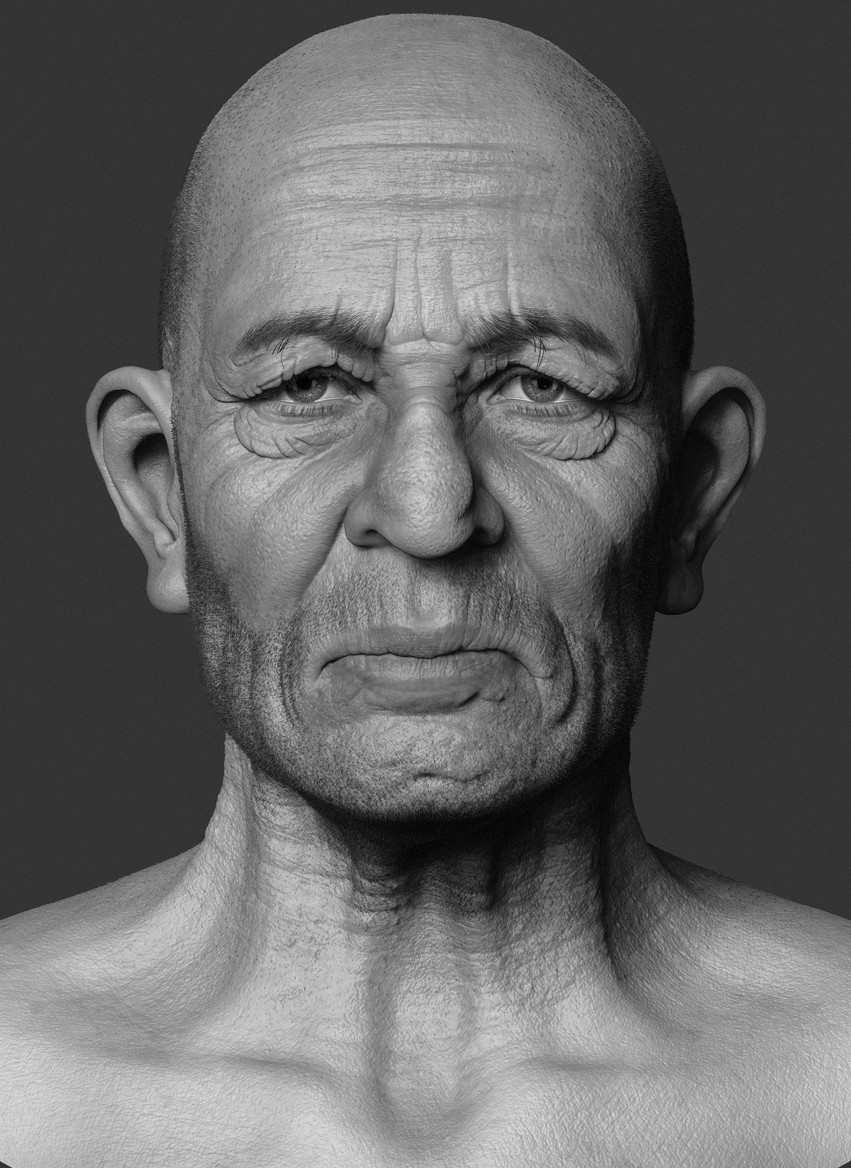 A man's face by Farnad Khatami (4)