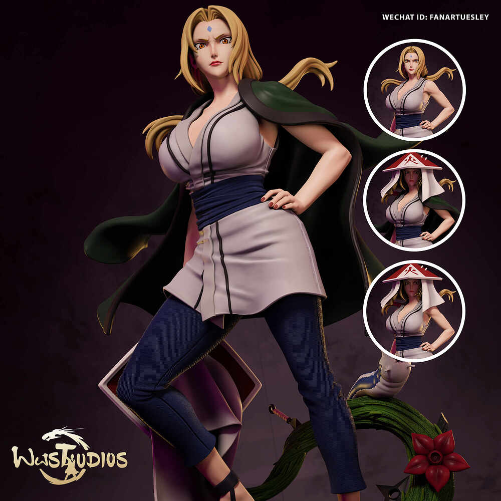 FanArtUesley-Tsunade-01