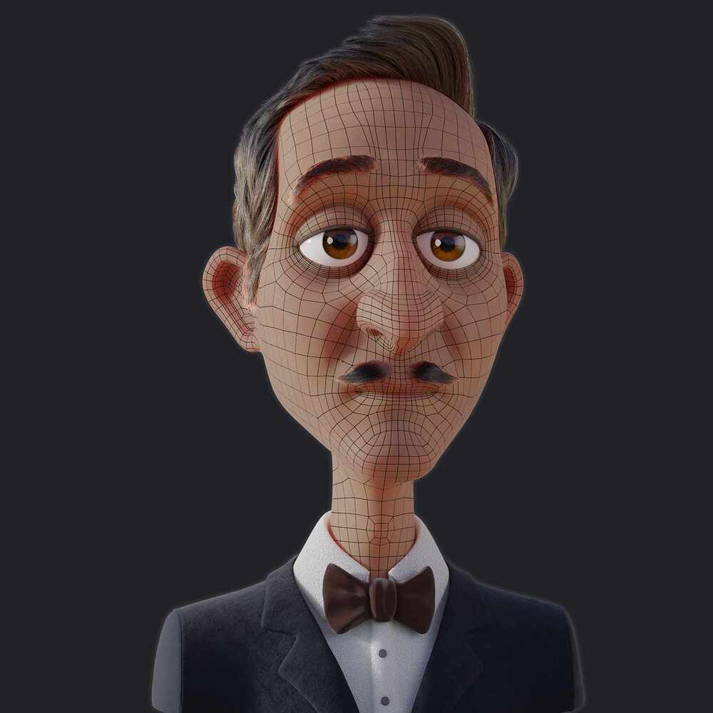 male head _R03 wire
