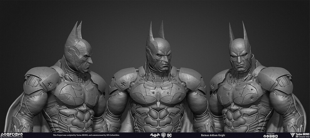 Batman Arkham Knight Warner Bros Vol 02 Sculpted by Yacine BRINIS 005