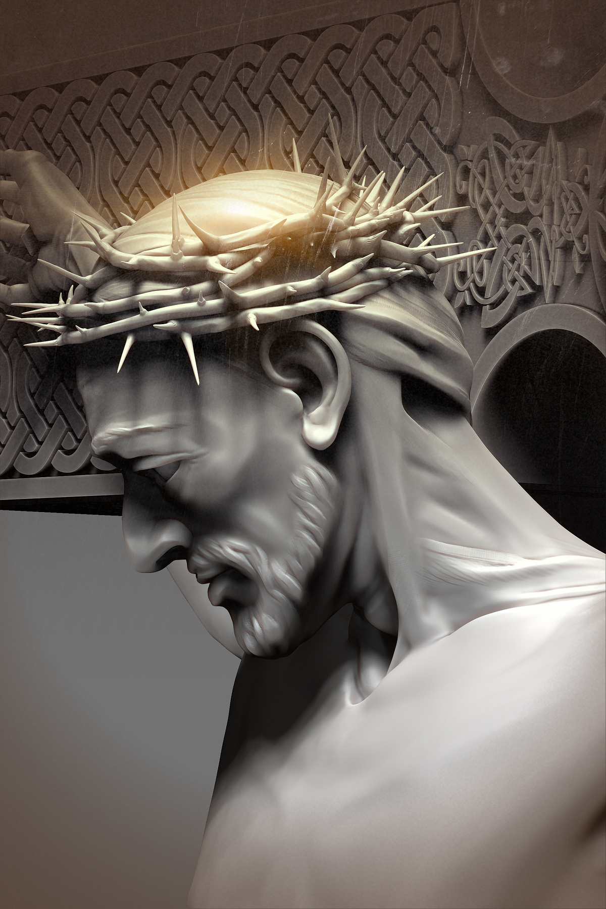 Irish Crucifix for David Donnelly by Darya Girina_concept_13