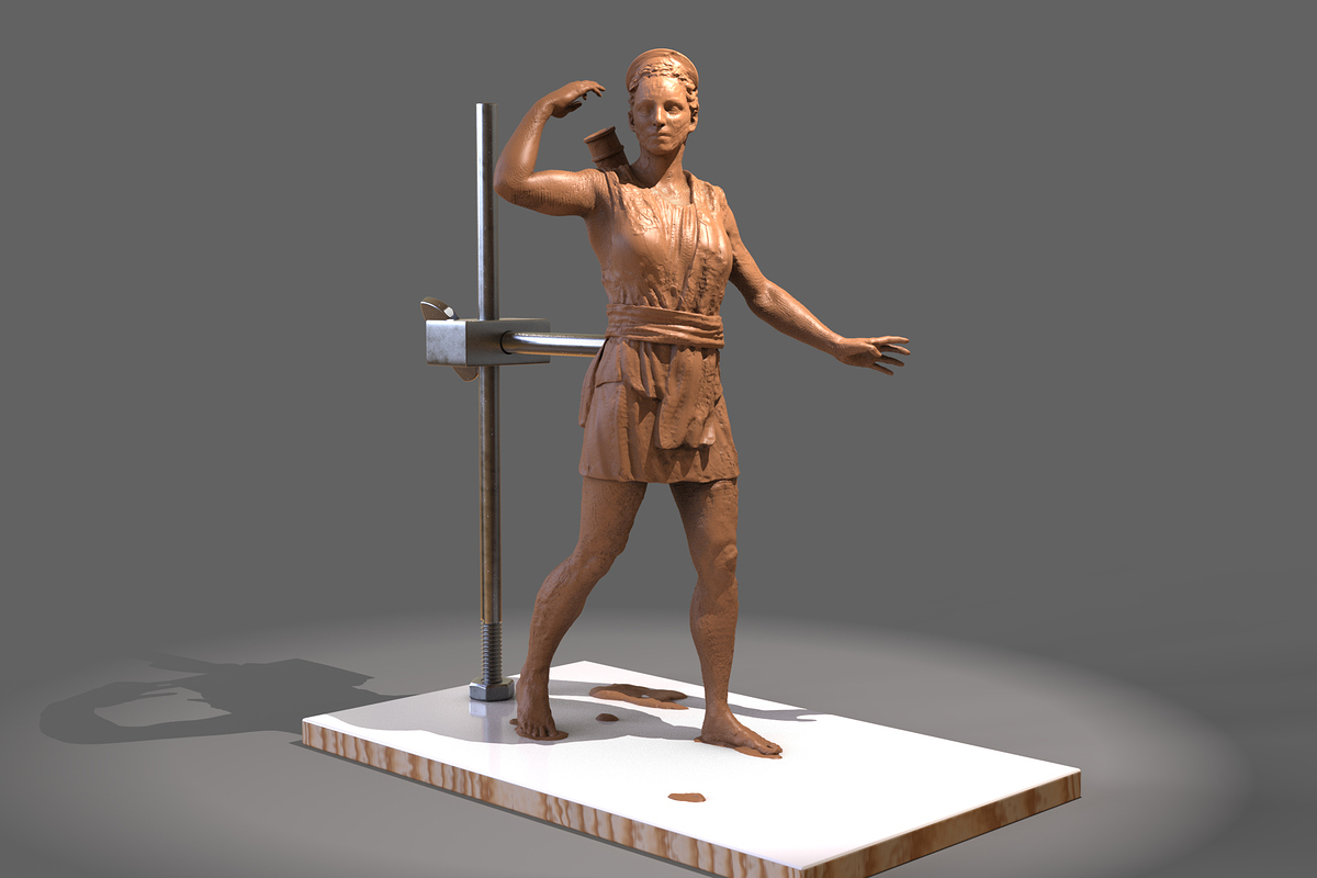 ArtimisMaquetteClayRenderStudio