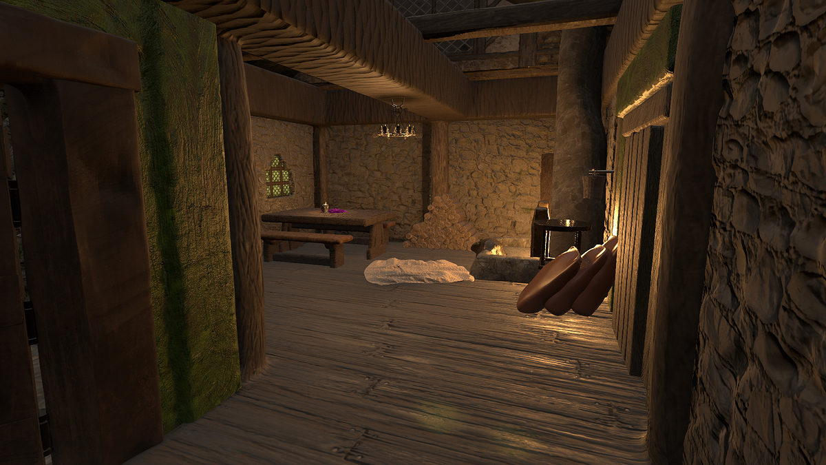 cottage entrance
