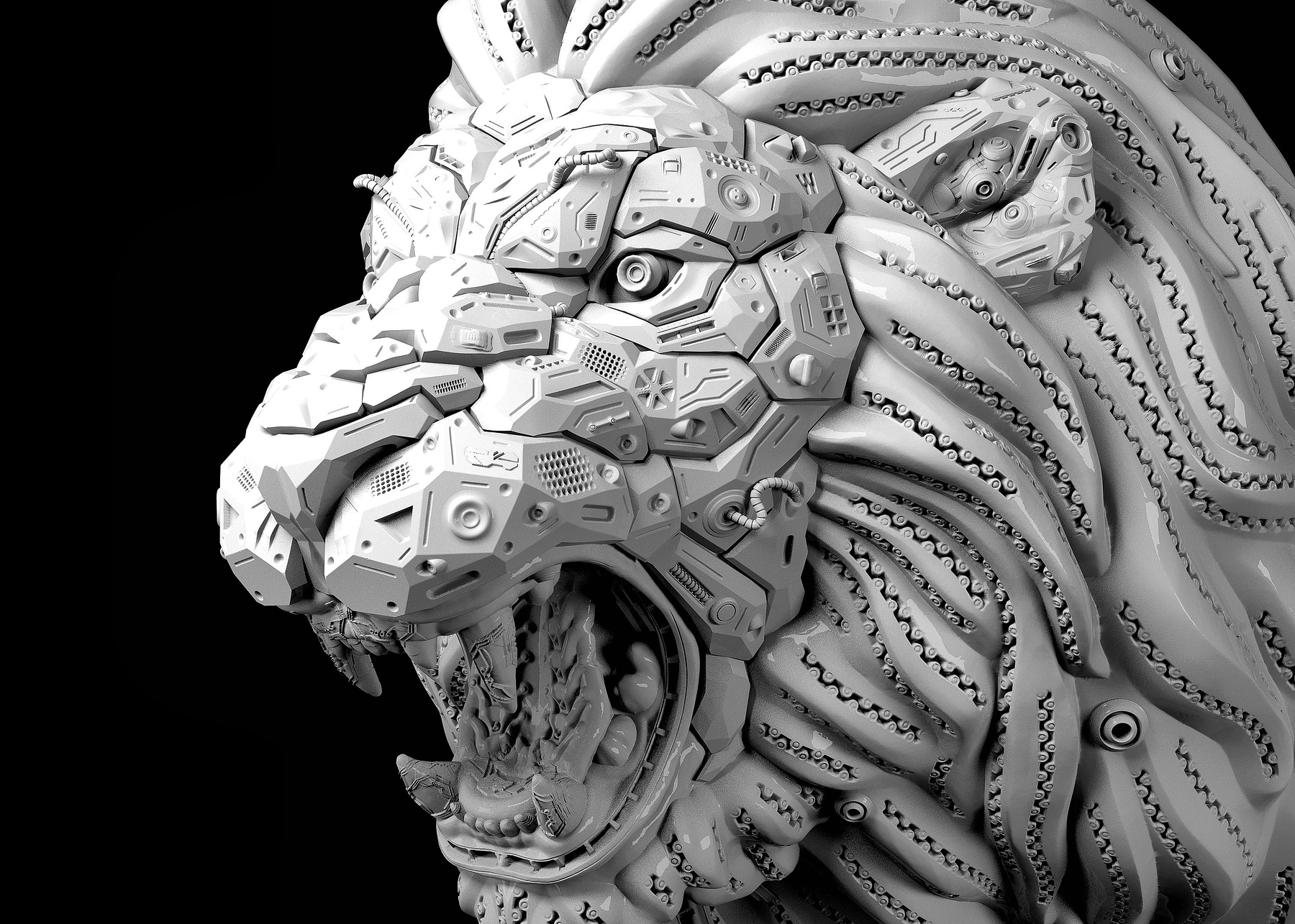 Lion ZBrushCentral
