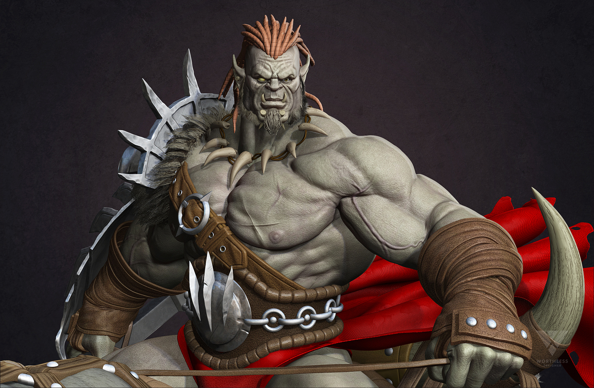 Orc-rider---by-Joel-Borasca---Close-up-view
