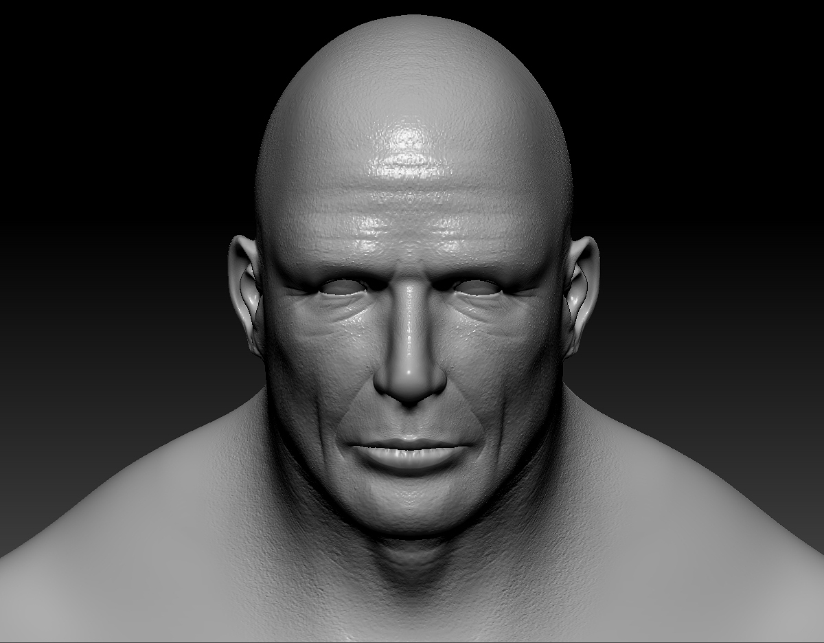 zbrush back face