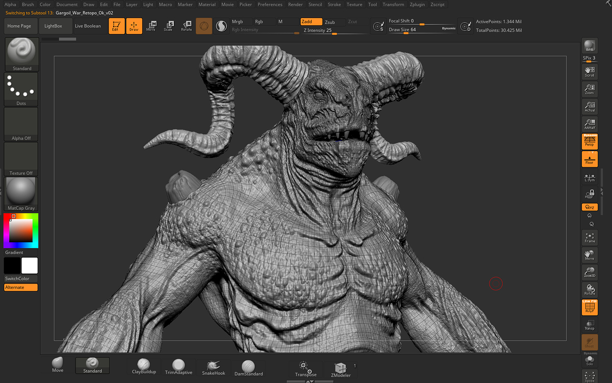 The_Hunter_Zbrush_v05