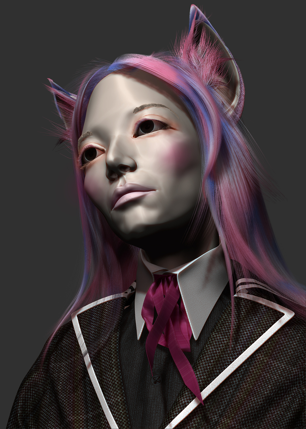 Kemonomimi by Darya Girina_type 2_2_P