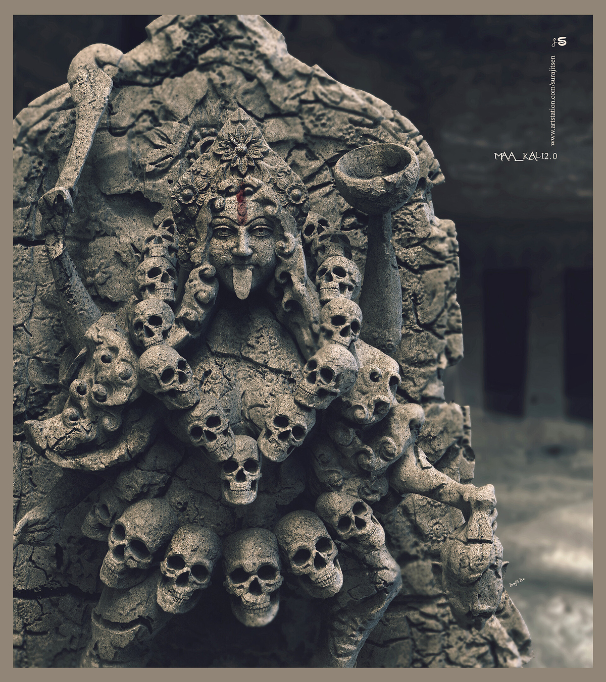 Maa_Kali2.0_Digital_Sculpture_SurajitSen_June2020AA_L