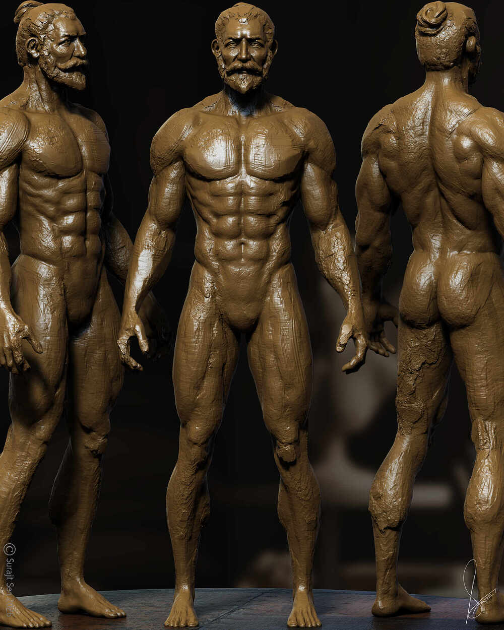 Man_Torso_Study_Digital_SCulpture_SurajitSen_Feb2026A