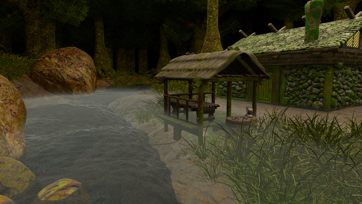 bubbling brook