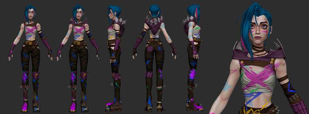 JinxZbrush02_javierbenver