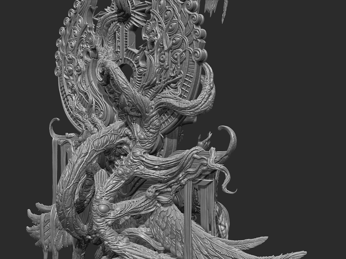 Queen_of_Malifica_Gray_ZBrush_08