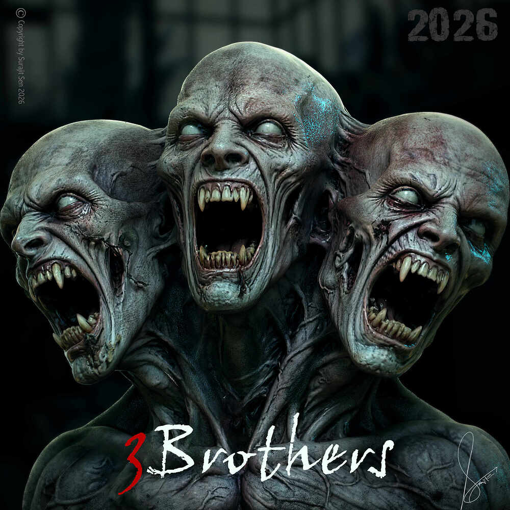 THree Brothers_Digital_Sculpture_SurajitSen_May2026