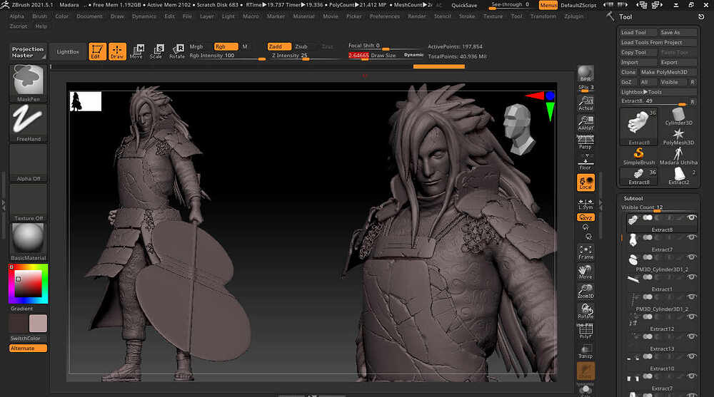 Wips Zbrush