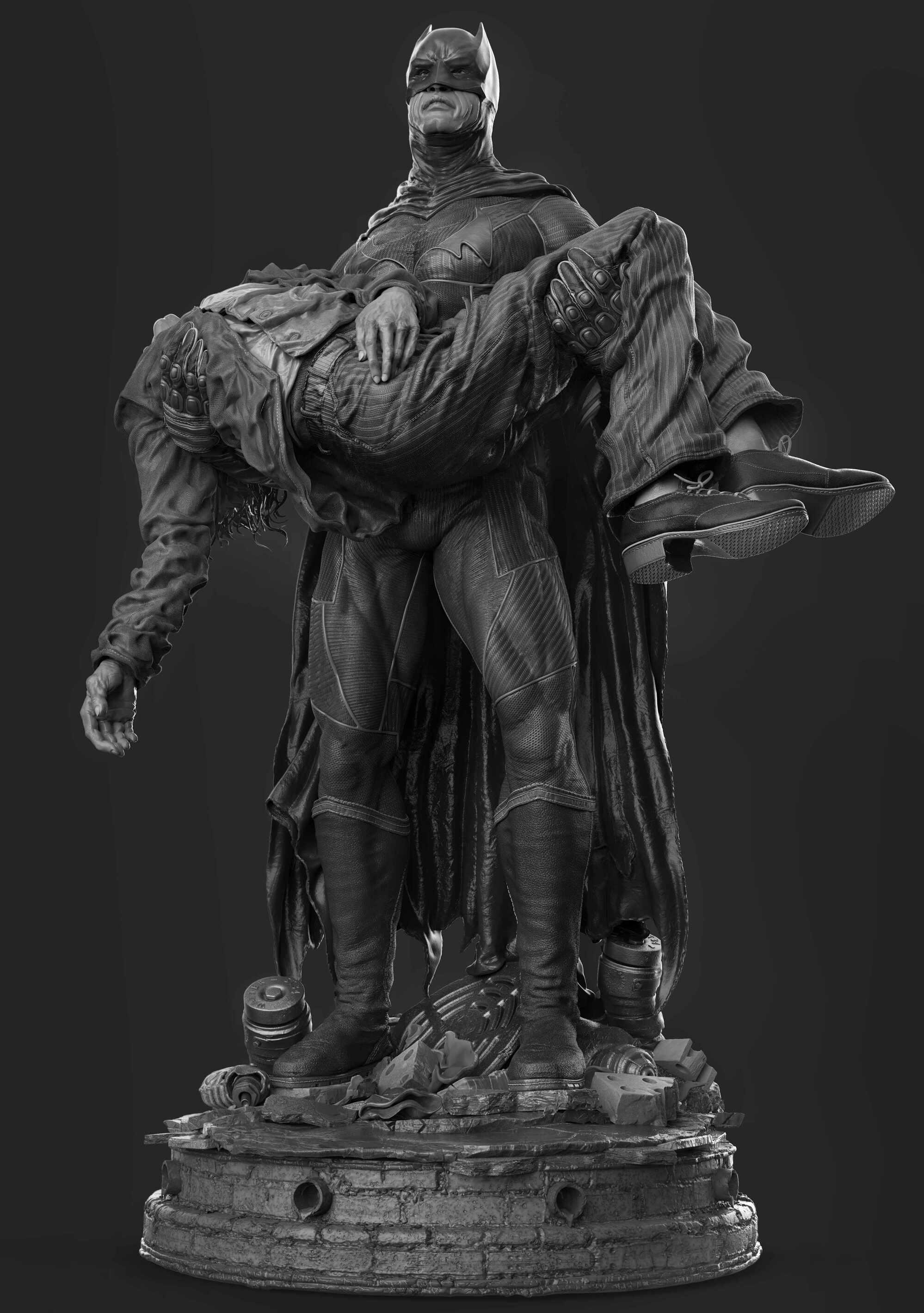 Death of the joker zbrushcentral