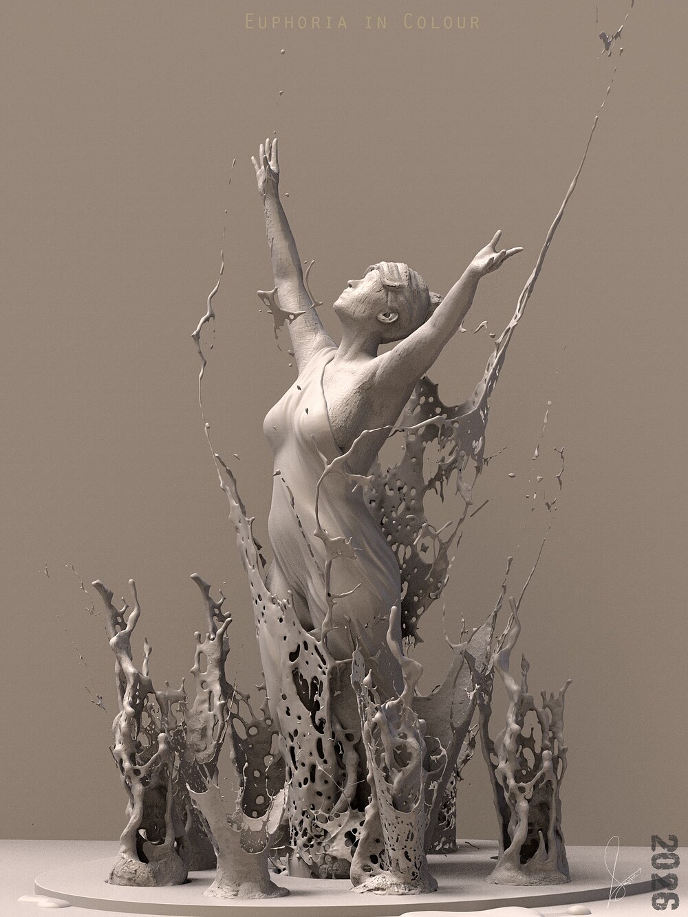Euphoria in Colour _DIGITAL_SCULPTURE_SURAJITSEN_MARCH2026_WIP