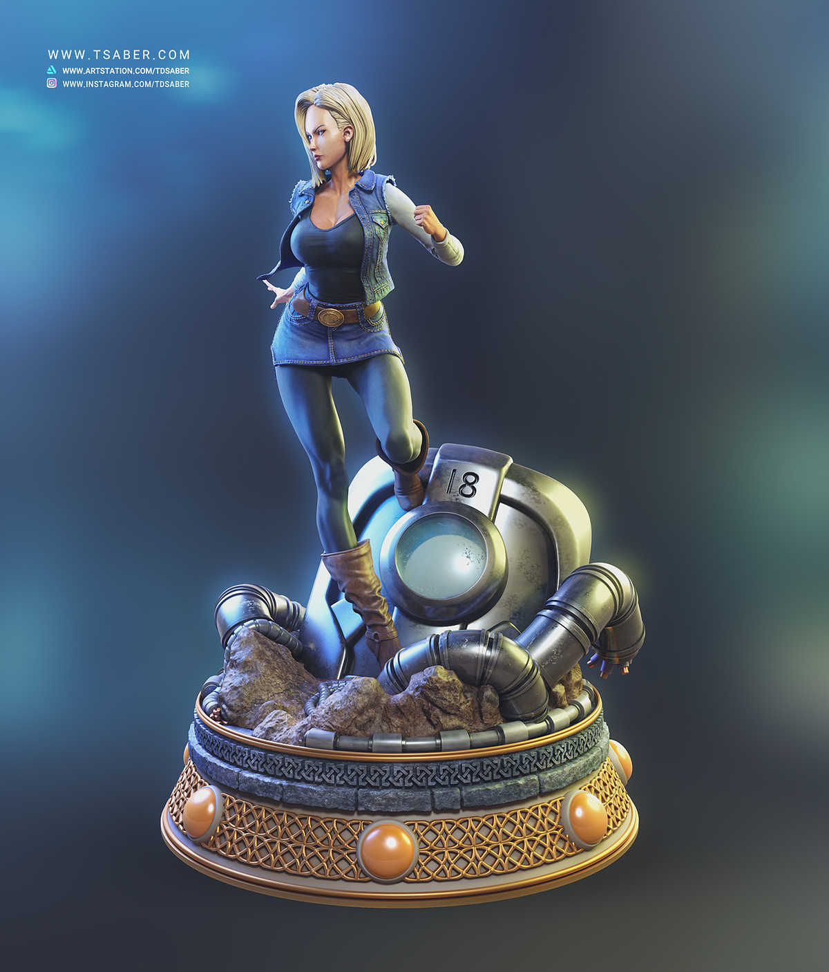 Android 18 - Tsaber 08