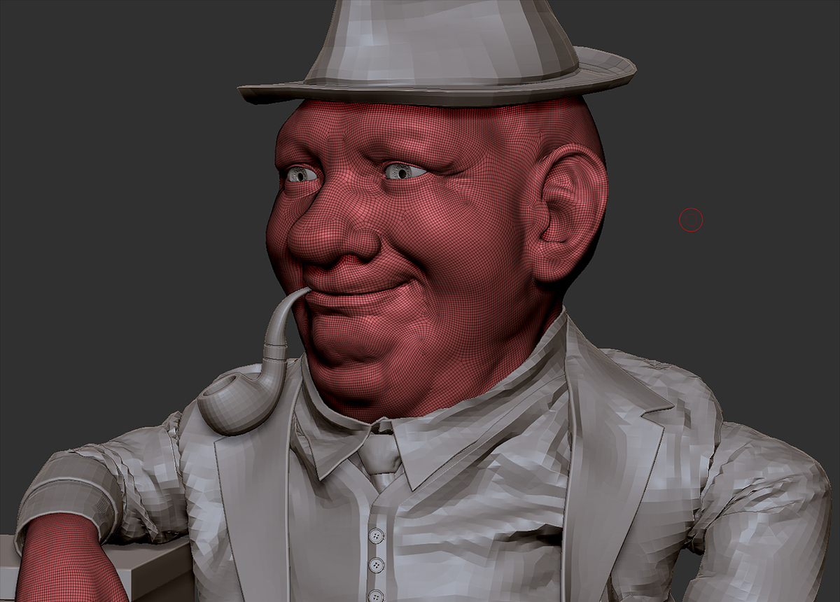 BusinessMan_Wireframe