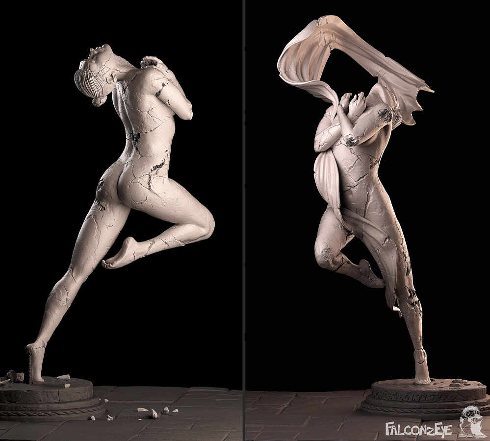 Spirit Dance Parian Sculpture_1
