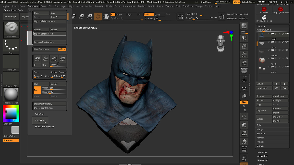ZBrush ScreenGrab01