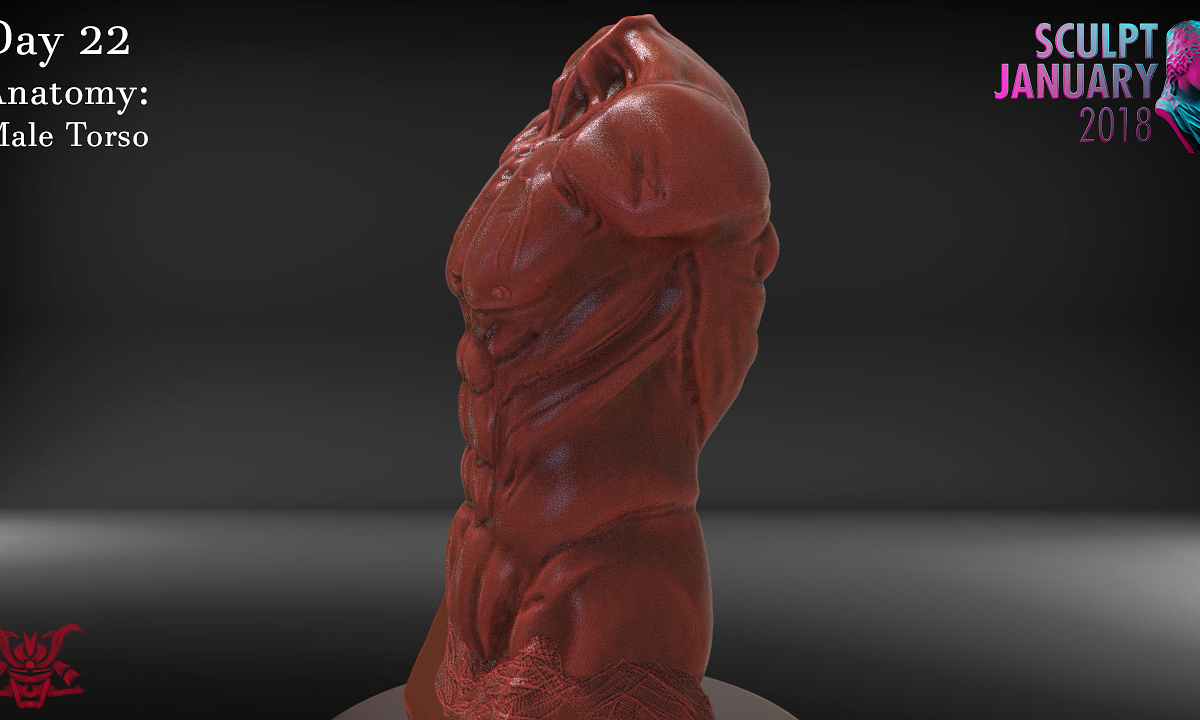 Day 22 Male Torso Render 05.jpg