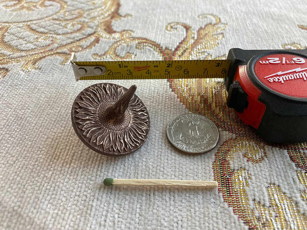 Spinning Top - Resin Bronze 2