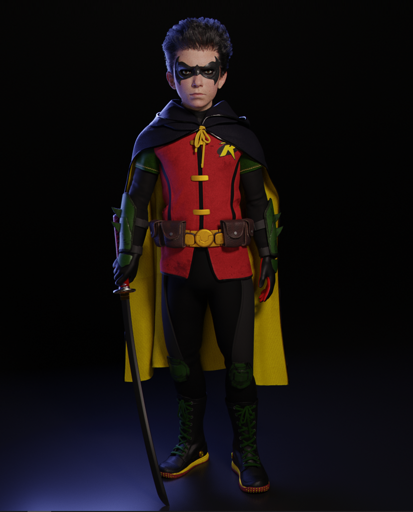 Robin (Damian Wayne) .