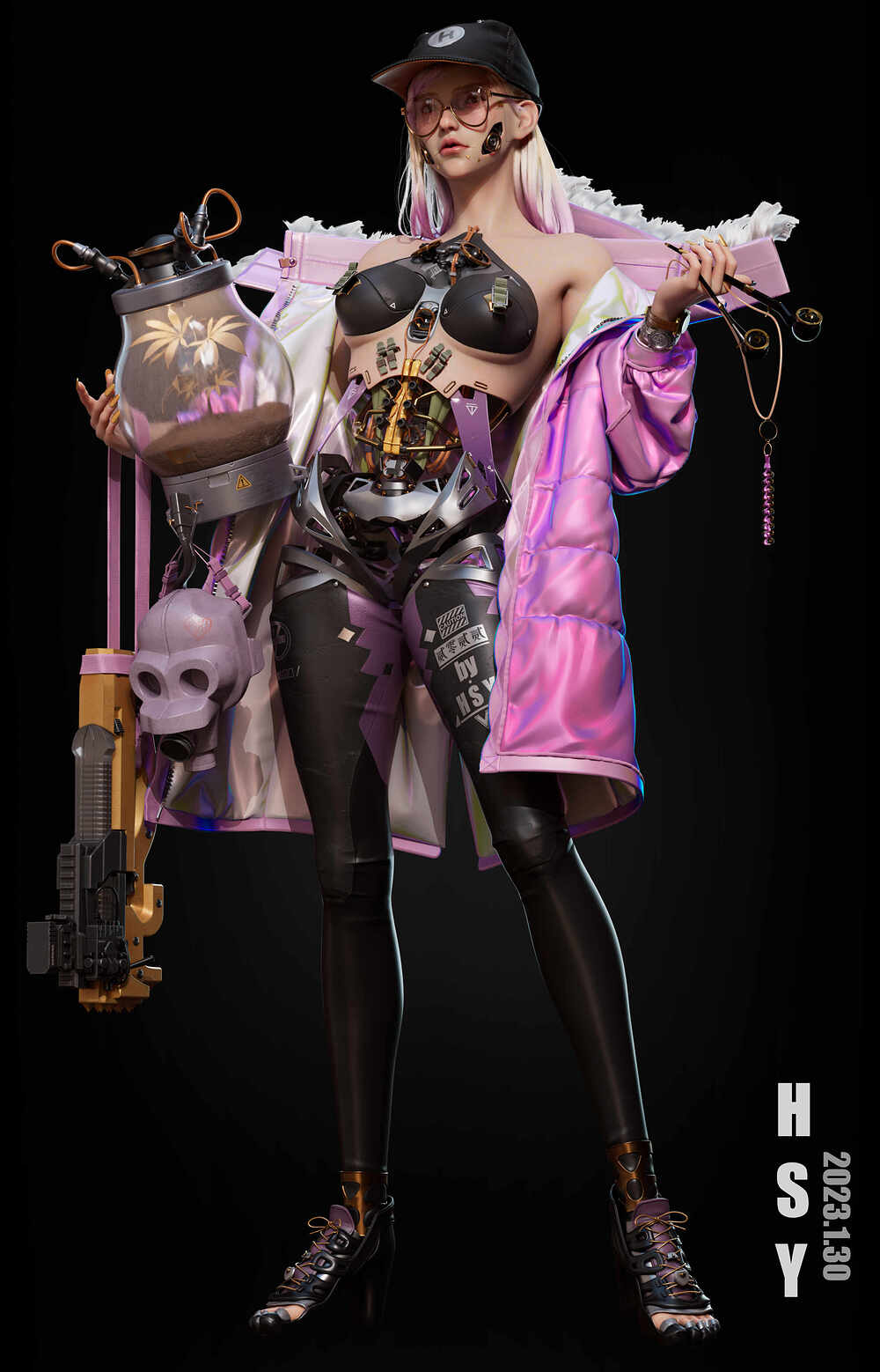 个人作品-SmokeGirl (1)