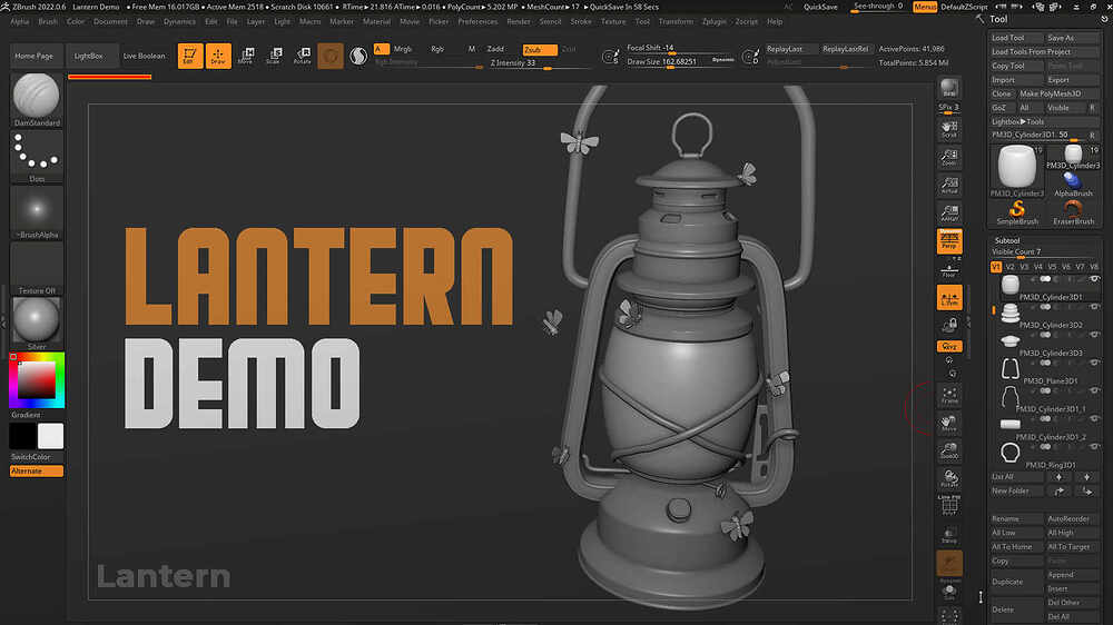 ZBrush Quickstart Course Promo J