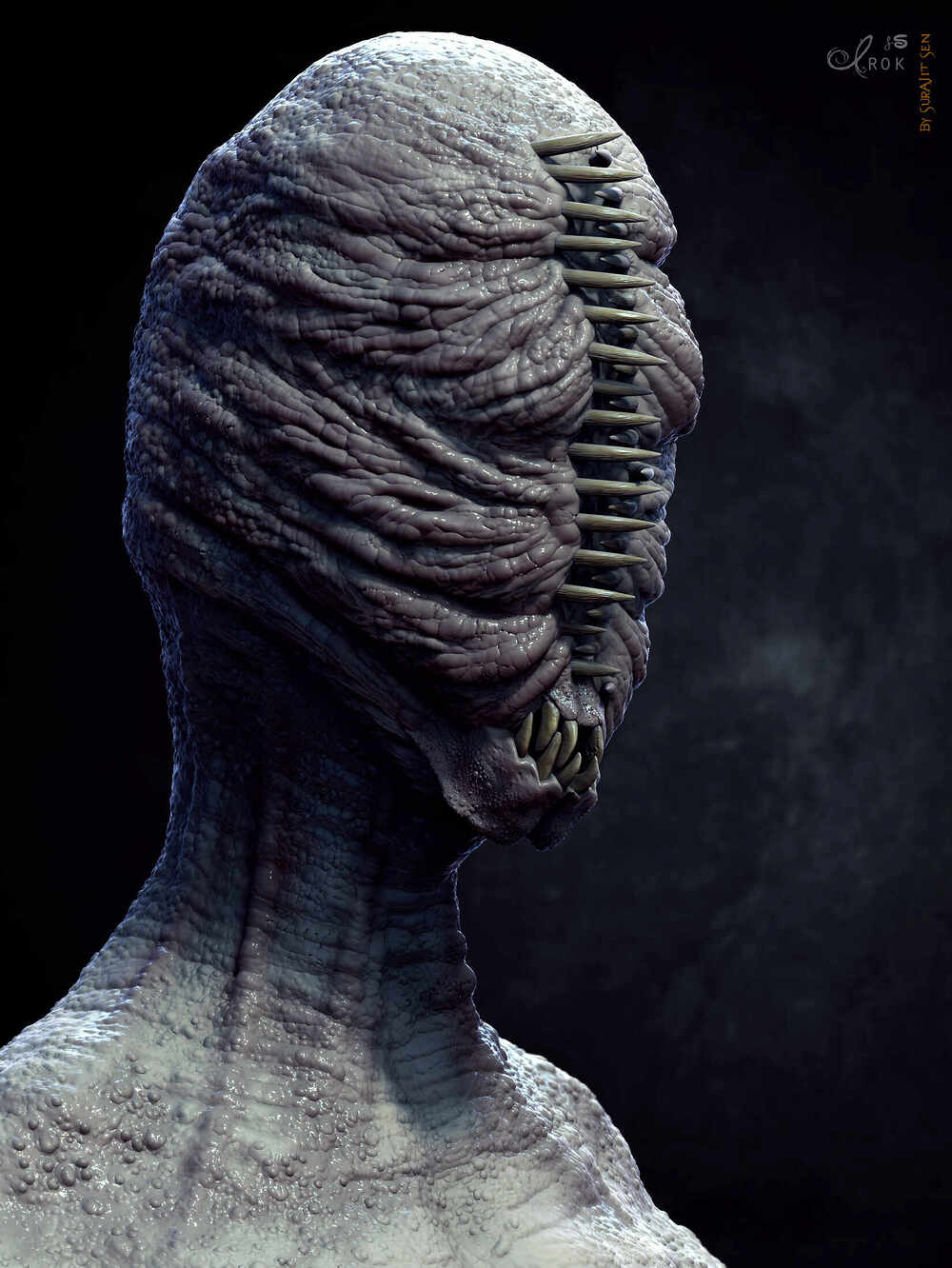 Irok_Creature_Digital_SCulpture_SurajitSen_Jun2022A