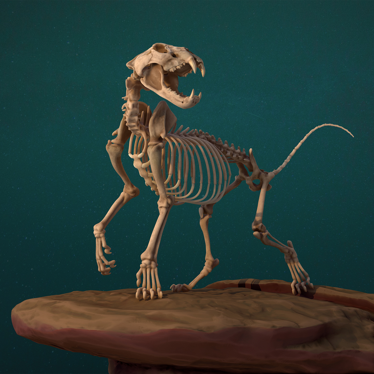 Lion_Skeleton_3D