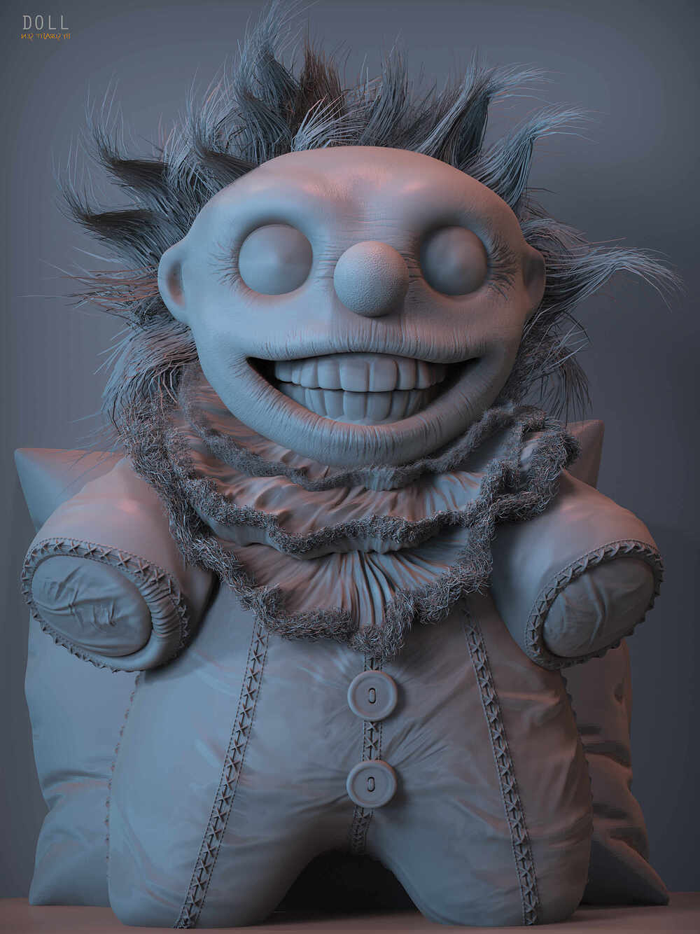 Doll_Digital_Sculpture_SurajitSen_June2024_WIPB