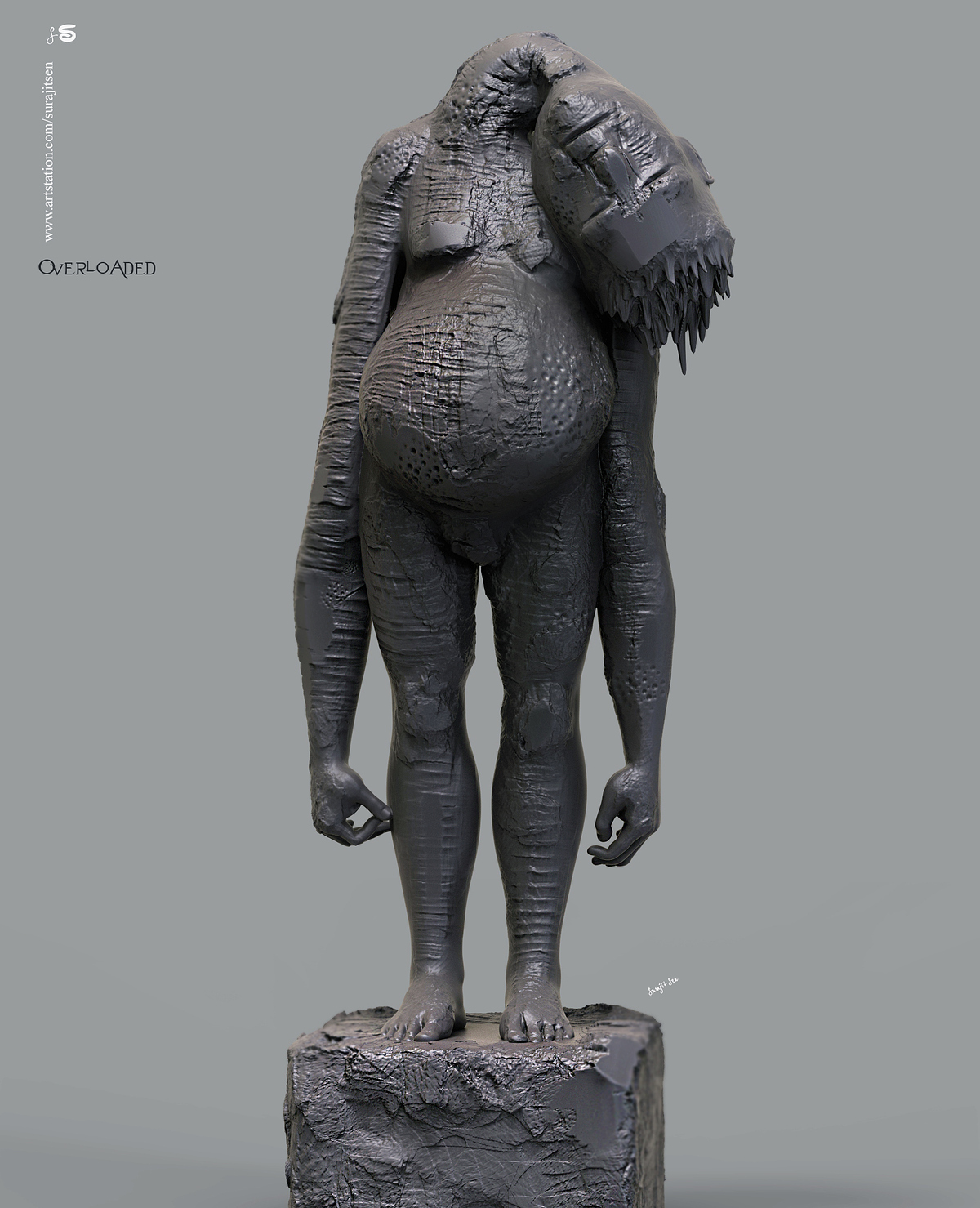 Overloaded_Digital_Sculpture_SurajitSen_March2020