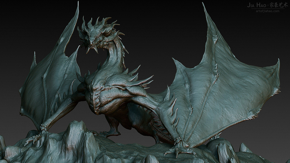 2019_KingofTheMountain_ZBrushWIP_01
