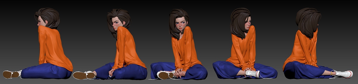 Zbrush Turnaround2