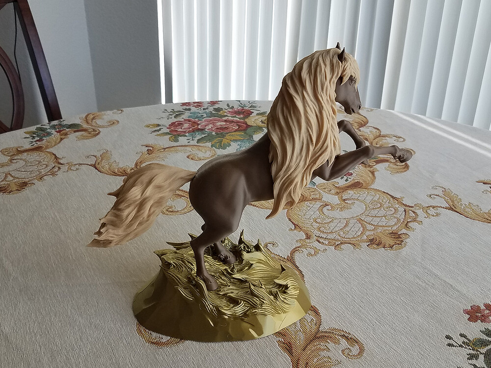 3D printed Horse Sculpture 3