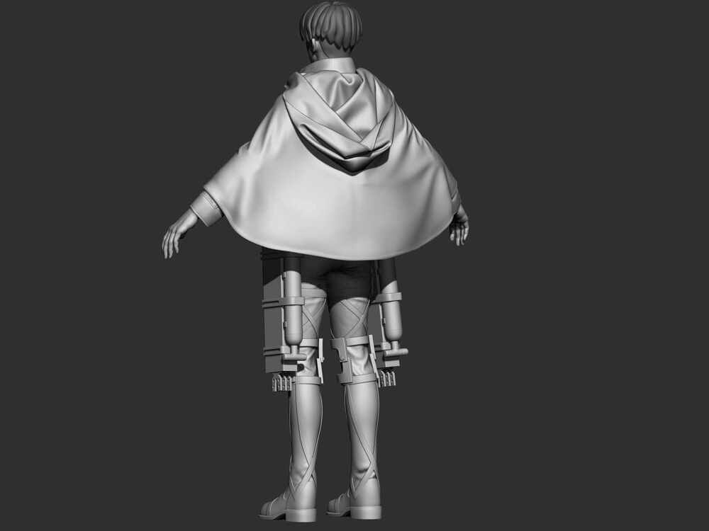 Levi zbrush 3